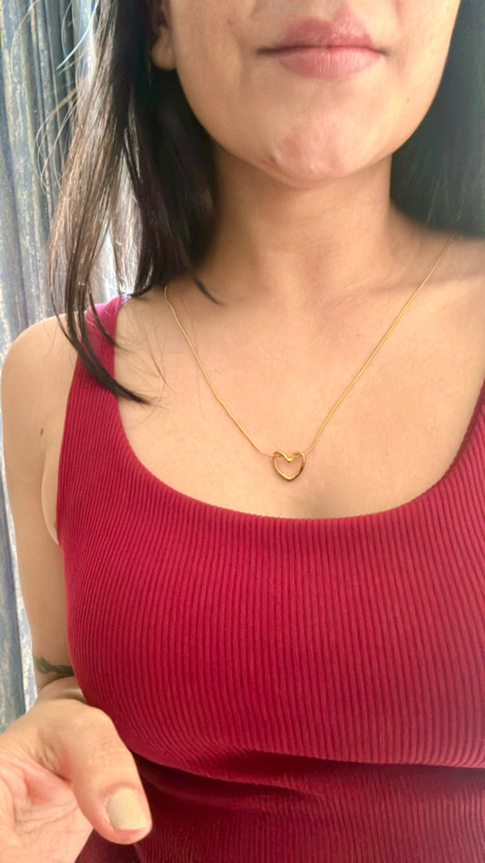 Serene Heart Necklace